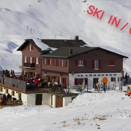 Refuge Le Chaudron Restaurants Lounge & Bar Hotel Champery Exterior photo